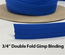 3/4" Double Fold Acrylic Binding