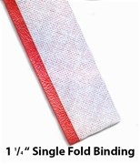  1 1/4" Single Fold Ardwyn Vinyl Carpet Binding