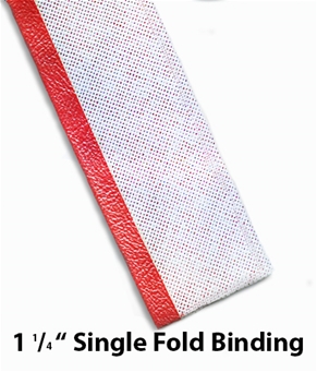  1 1/4" Single Fold Ardwyn Vinyl Carpet Binding