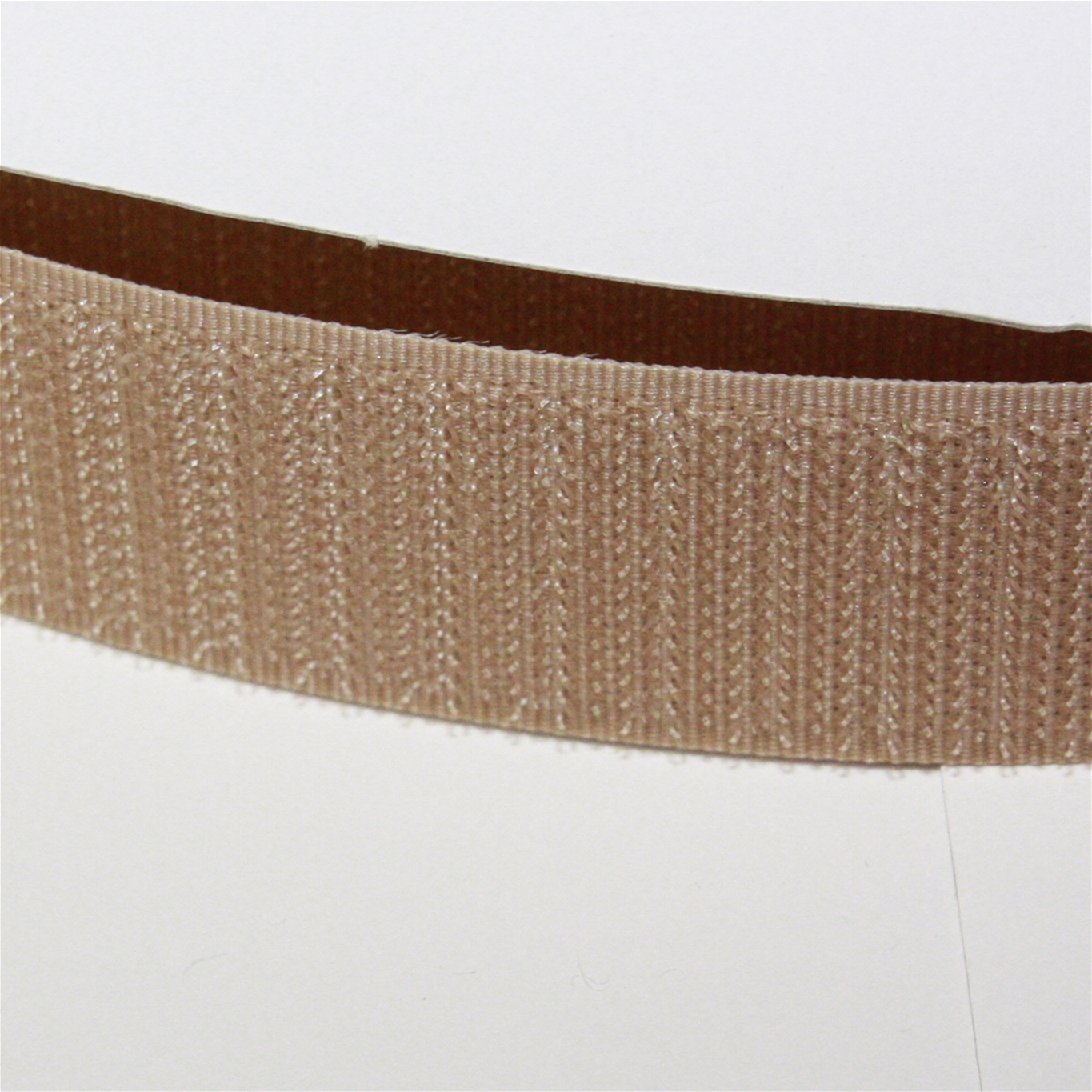 1" Beige Hook Velcro